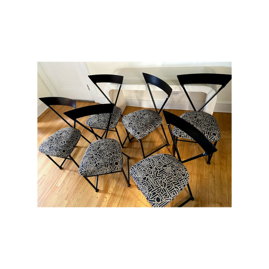 Post Modern Dining Chairs (Set of 6)
